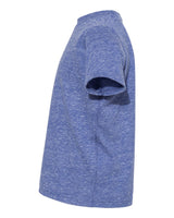 RADYAN® Crew Short Sleeve Toddler Harborside Melange T-Shirt