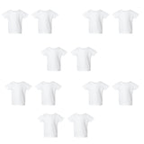 RADYAN® Toddler Fine Jersey Crew Neck Short Sleeve Tee - 3321