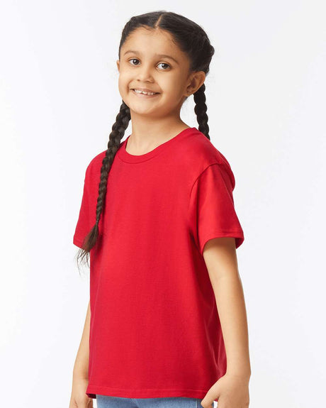 Gildan Softstyle Youth Crewneck Cotton T-Shirt Premium Fit Tee