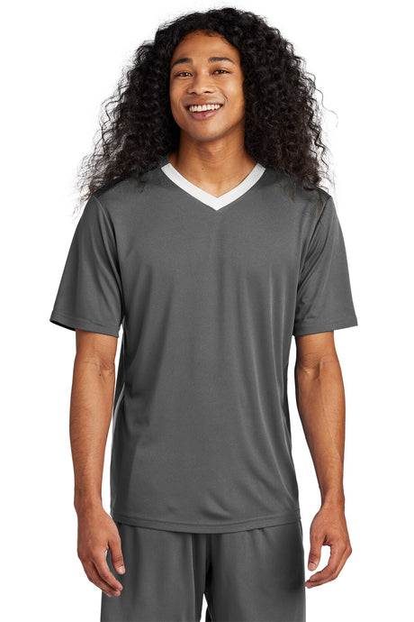 Sport-Tek® United V-Neck T-shirts