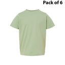 RADYAN® Toddler Fine Jersey Crewneck Short Sleeve Tee