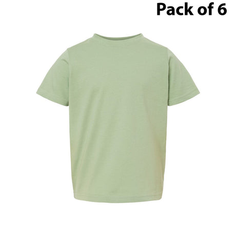 Rabbit Skins® Toddler Fine Jersey Crewneck Short Sleeve Tee - 3321