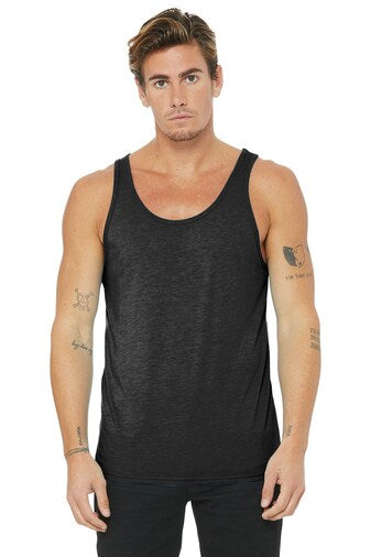 BELLA+CANVAS® Classic Jersey Tank Lightweight Cotton Gym & Casual Wear