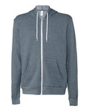 BELLA + CANVAS® Unisex Sponge Fleece Zip Hoodie 52% Cotton 48% Polyester Retail Fit