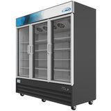 KoolMore Three-Door Merchandiser Refrigerator - 53 Cu Ft.