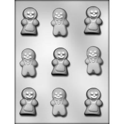 Gingerbread People Chocolate Mold