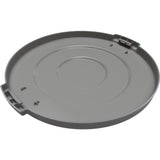 Carlisle Bronco Round Gray Lid for 55 Gallon Waste Container