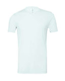 Retail fit triblend tee in Black Heather, Gray Triblend, Navy and White for lifestyle apparel