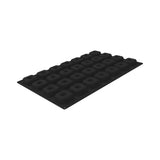 Silikomart SQ090 Silicone Square Savarin Silicone Baking & Freezing Mold, 28 Cavities