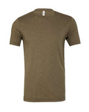 Everyday triblend tee in Black Heather, Navy Heather, White and Gray for daily casual wear