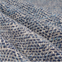 Waverly Handspun Blue Poolside Jacquard Upholstery Fabric - Blue, Off White, Beige, 54" Width (1 Yard)