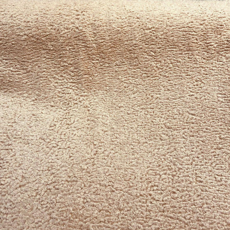 Italian Faux Sheepskin Fabric - Blush Pink, 60" Width (1 Yard)