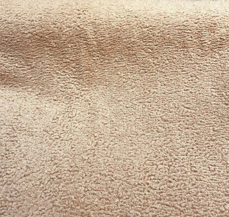 Italian Faux Sheepskin Fabric - Blush Pink, 60" Width (1 Yard)