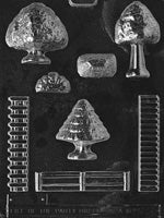 Accessories For Village Chocolate Mold - LPM050