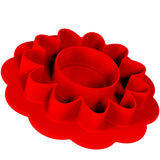 Silikomart DAISY 60 Silicone Baking & Freezing Mold, 2.0 oz., 8 Cavities
