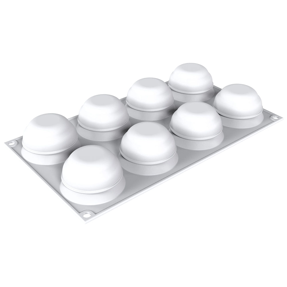 Silikomart KIKU 70 Silicone Baking & Freezing Mold, 2.4 oz., 8 Cavities