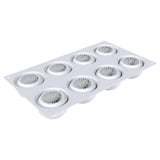 Silikomart KIKU 70 Silicone Baking & Freezing Mold, 2.4 oz., 8 Cavities