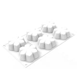 Silikomart HANA 87 Silicone Baking & Freezing Mold, 3.0 oz., 6 Cavities