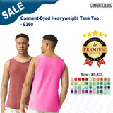 Comfort Colors® Garment-Dyed Heavyweight Sleeveless Crewneck Tank Top - 9360