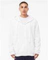 BELLA + CANVAS® Sponge Fleece DTM Full Zip Hoodie