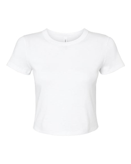 BELLA + CANVAS® Women's Micro Rib Short Sleeve Baby Tee