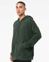 BELLA + CANVAS® Sponge Fleece DTM Full Zip Hoodie