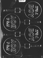 It's a Boy Lolly Chocolate Mold - LPB023