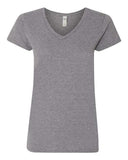 Gildan Heavy Cotton Women's V-Neck T-Shirt | Classic Tee