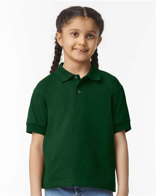 Gildan® DryBlend Youth Short Sleeve Jersey Polo
