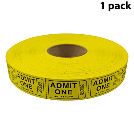 Admission Tickets Roll Multi-colors | Special Offers Your Shopping Experience | 1 Pack 2000 Tickets in a Roll