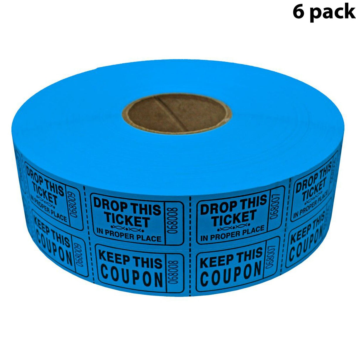 Double Roll Coupon Tickets Multi-colors | Special offers your shopping experience