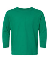 RADYAN® Toddler Fine Jersey Crewneck Long Sleeve Tee - 3302