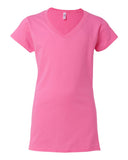 Gildan Softstyle Women’s V-Neck T-Shirt - Slim Fit Soft Cotton Wear