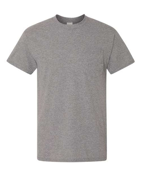Gildan® Dryblend Pocket Crewneck Short Sleeve Tee