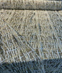 Cubism Square Jacquard Fabric - Gold, Gray Taupe Tint, Contemporary Cubism Square Pattern, 108" Double Width (By The Yard)