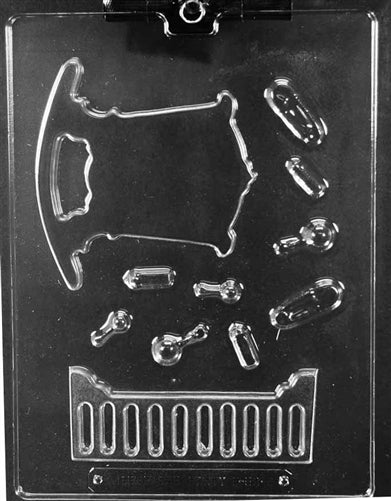 3D Cradle Chocolate Mold - Side B - LPB059B