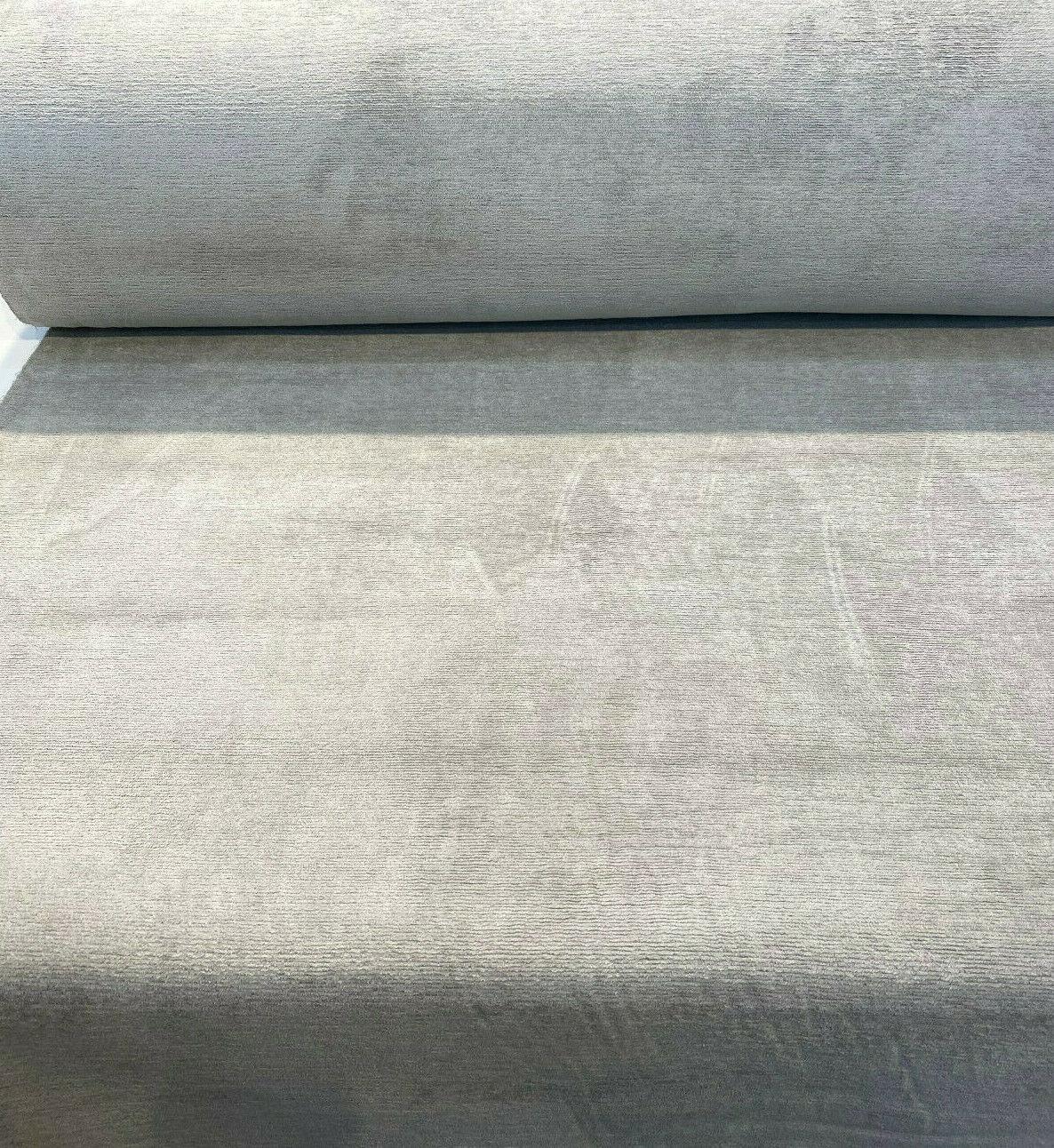 Dorell Catchet Polyester Upholstery Fabric - Silver Eclipse, 57" Width (1 Yard)