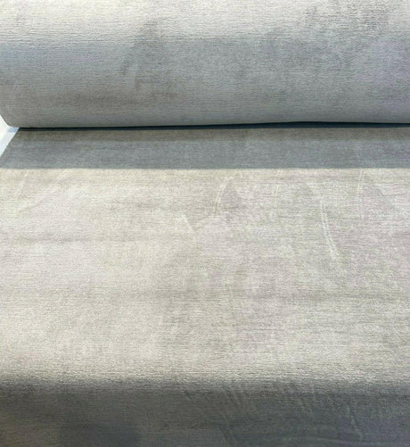 Dorell Catchet Polyester Upholstery Fabric - Silver Eclipse, 57" Width (1 Yard)