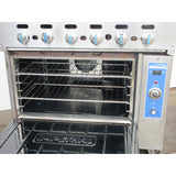 Imperial IR-36BR-C Radiant Broiler Range with Convection Oven Gas, Excellent Condition