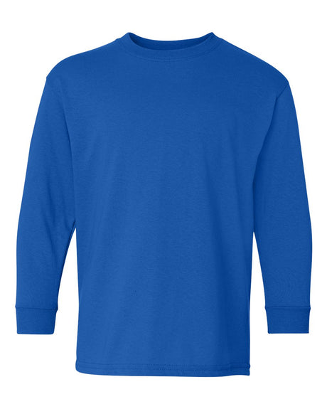 Gildan® Heavy Cotton Youth Crew Neck Long Sleeve T-Shirt