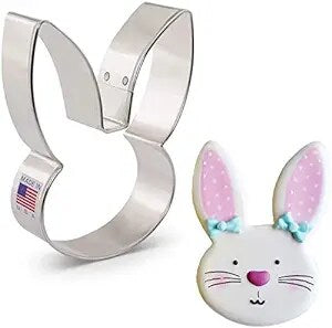 Ann Clark Easter Bunny Cookie Cutter, 4.25"