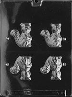 3D Squirrel Chocolate Mold - LPA090