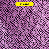 Zebra Flocking Taffeta Flocking Velvet Zebra Fabric 60" Wide