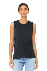 BELLA + CANVAS® Women’s Jersey Crewneck Muscle Tank