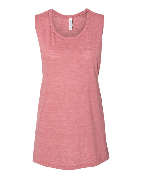 BELLA+CANVAS® Women's Flowy Scoop Muscle Tank - 8803