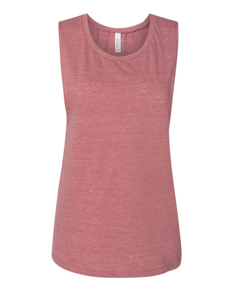 BELLA+CANVAS® Women's Flowy Scoop Muscle Tank - 8803