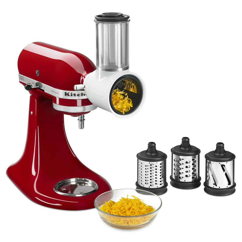KitchenAid KSMVSA Fresh Prep Slicer/Shredder Attachment – White
