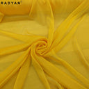 1 Yard Two-Tone Chiffon 100% Polyester Fabric for Apparel and Crafts 58/59 Inch Width