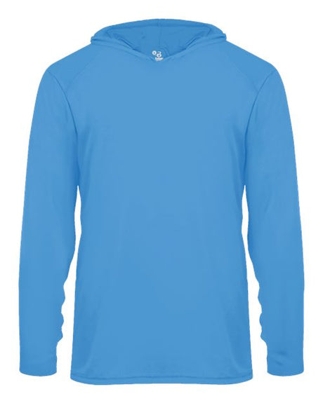 Badger Youth B-Core Long Sleeve Hooded T-Shirt