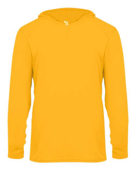 Badger Youth B-Core Long Sleeve Hooded T-Shirt